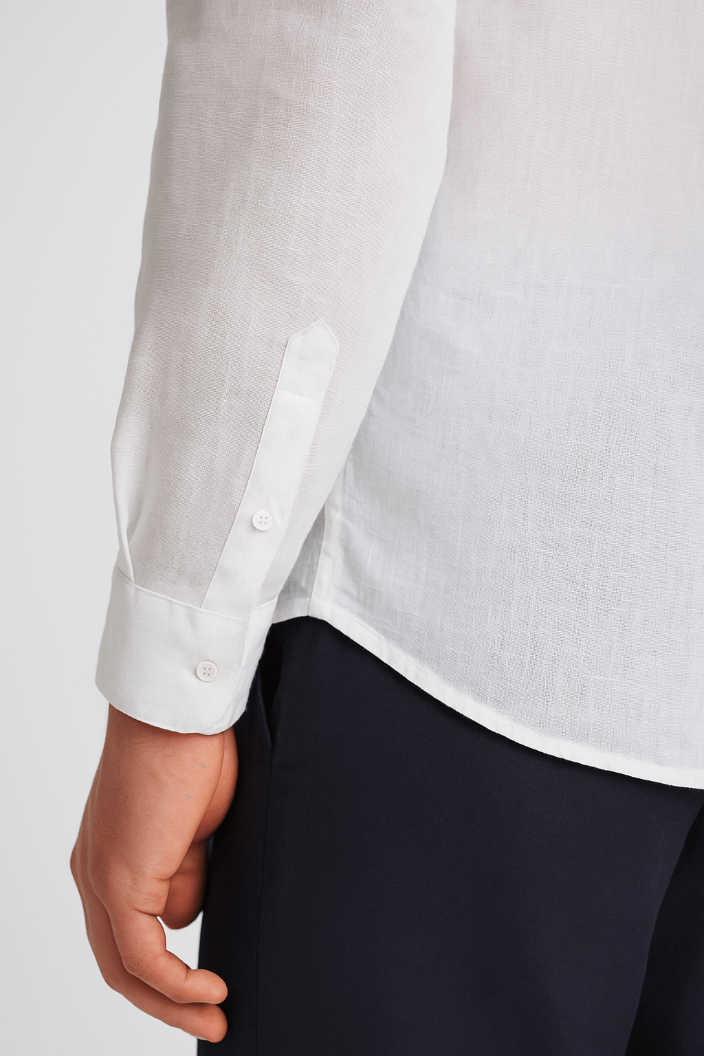 Monaco Linskjorte – Hvid