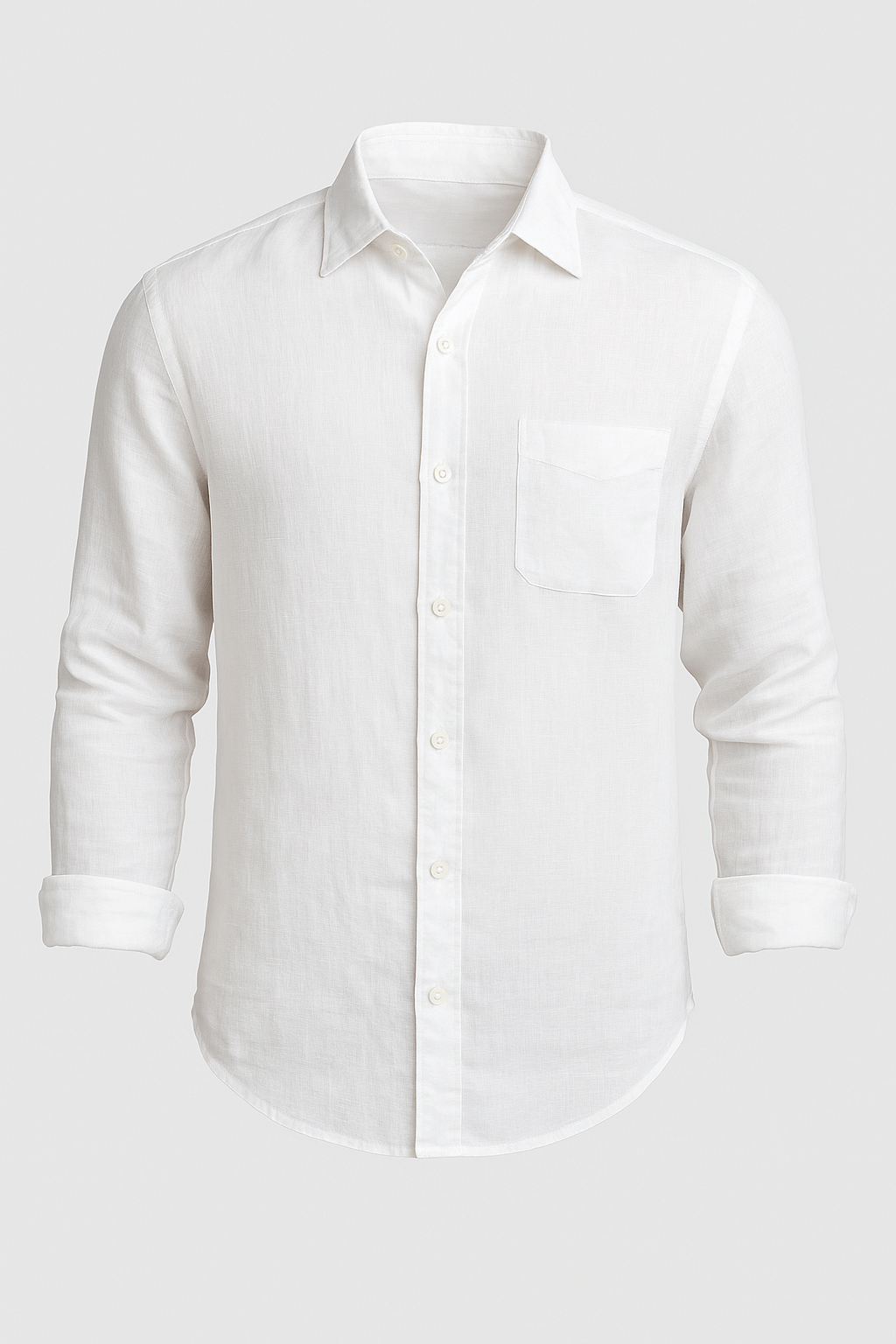 Monaco Linskjorte – Hvid