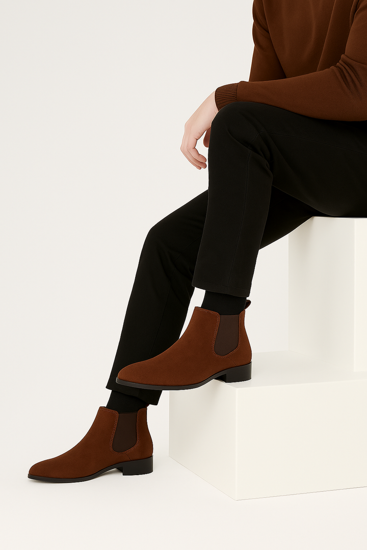 Minimalistiske Slip-On Chelsea Støvler