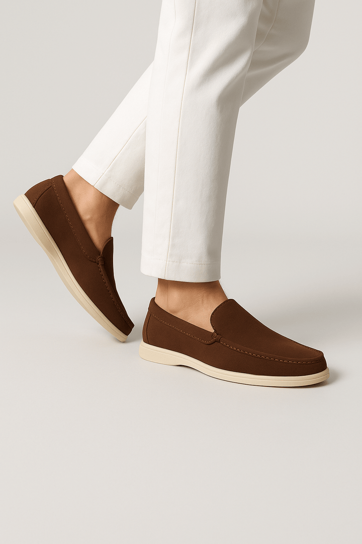 Casual Herreloafers – Chokoladebrun