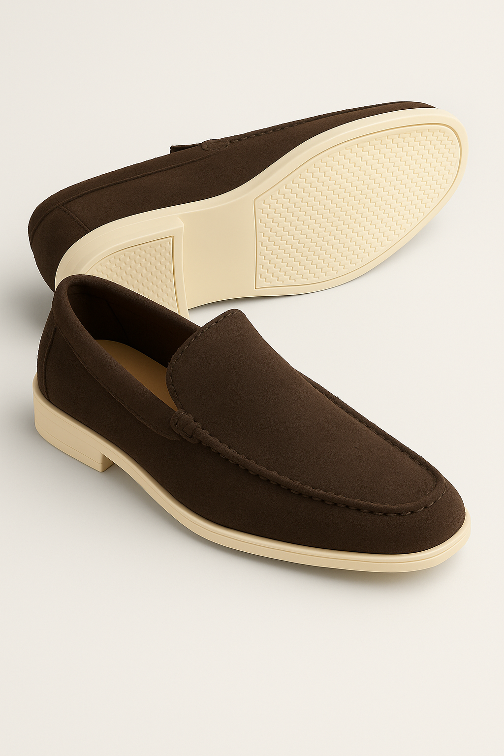 Casual Herreloafers – Chokoladebrun