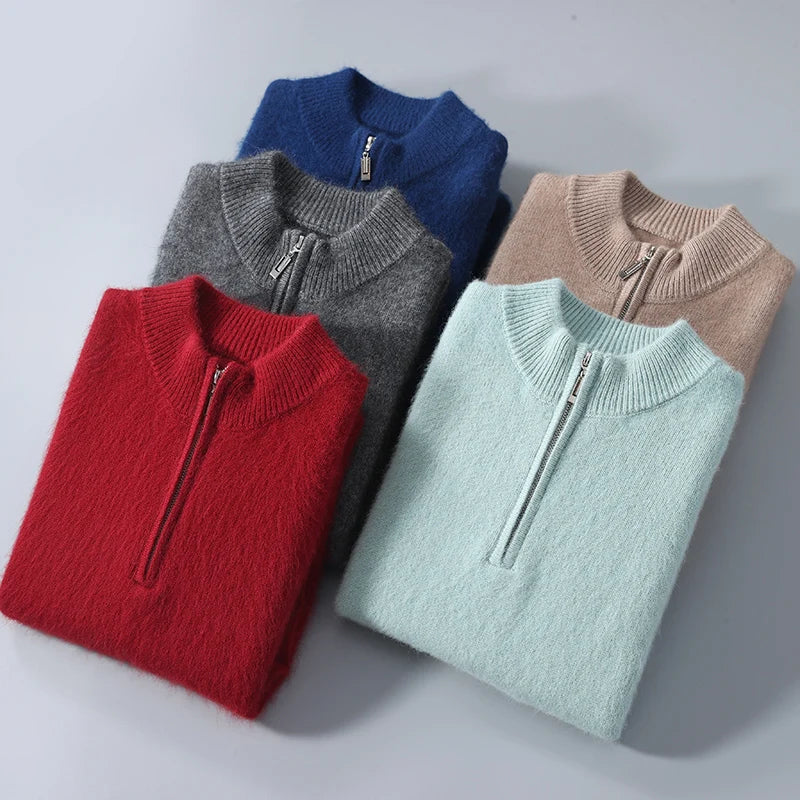 Genève Cashmere Zip-Up