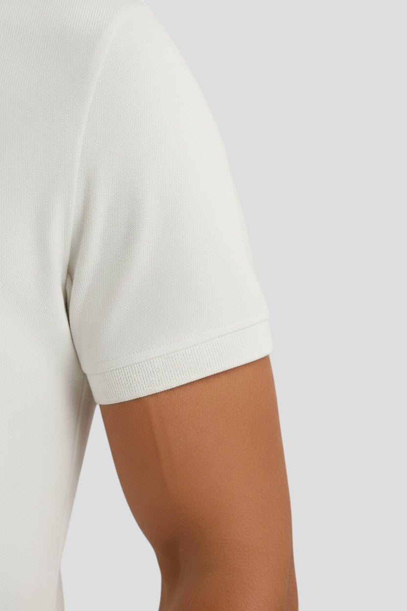 Polo Shirt Mænd i Teknisk Stof Slank Fit