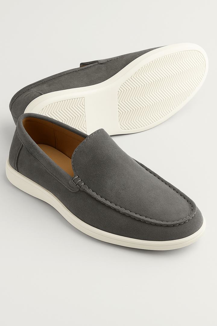 Casual Herreloafers – Grå