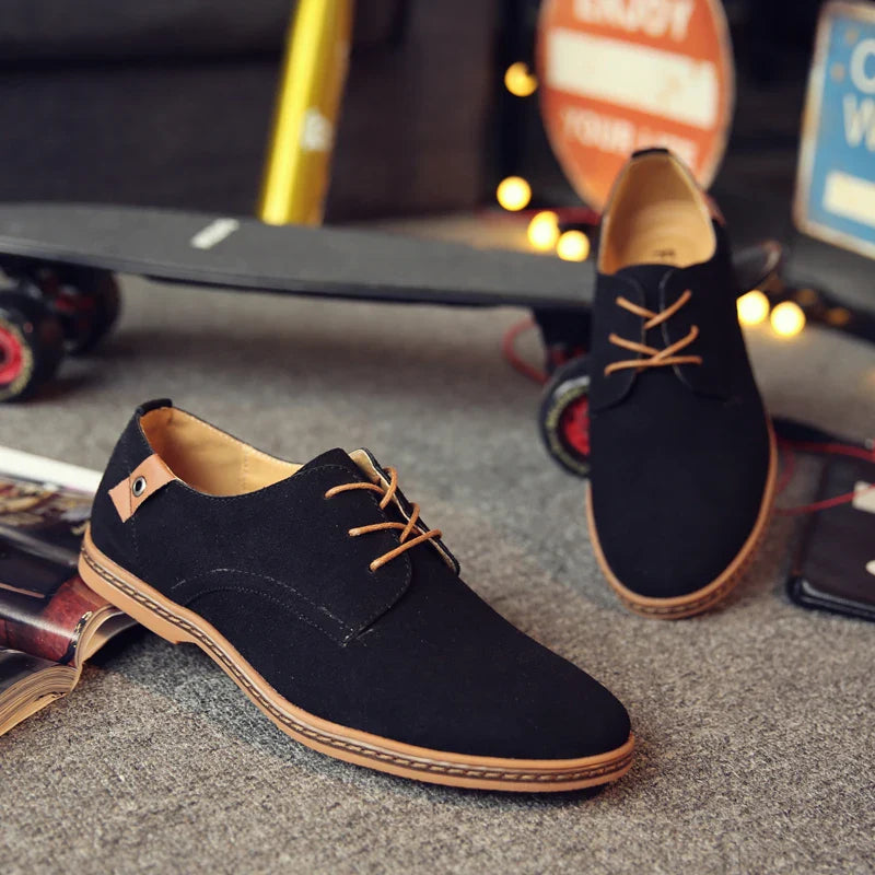 Oxford Suede Forretningssko