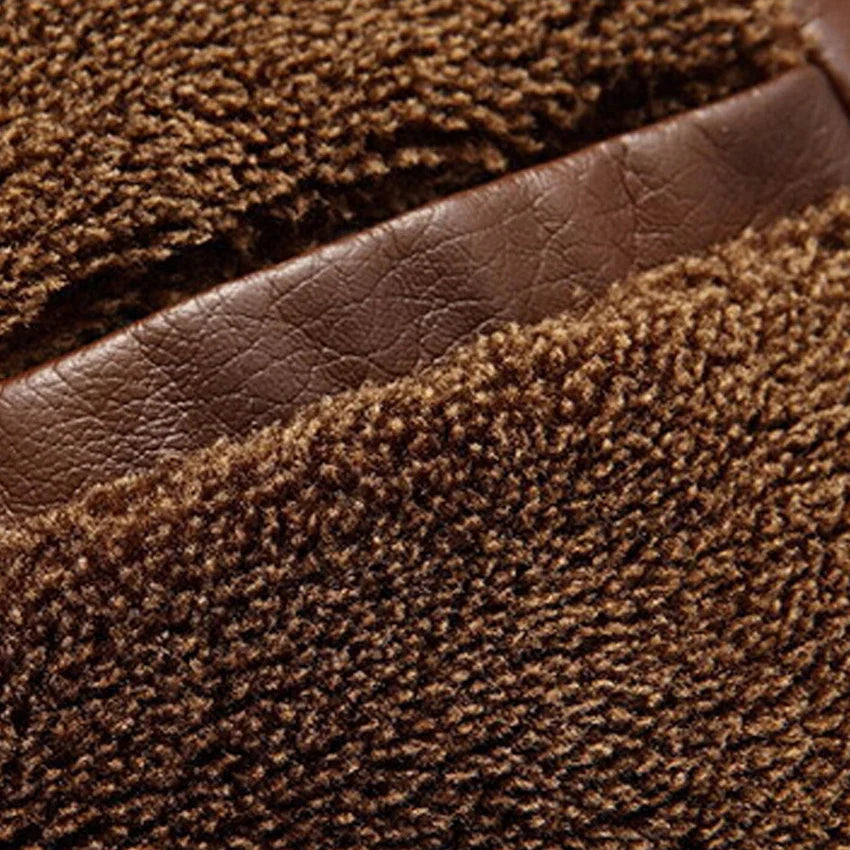 Højkvalitets Læder Herrejakke