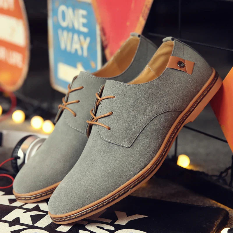 Oxford Suede Forretningssko