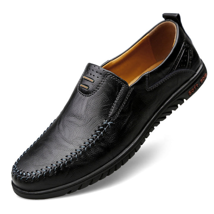 Elegant Læder Loafers