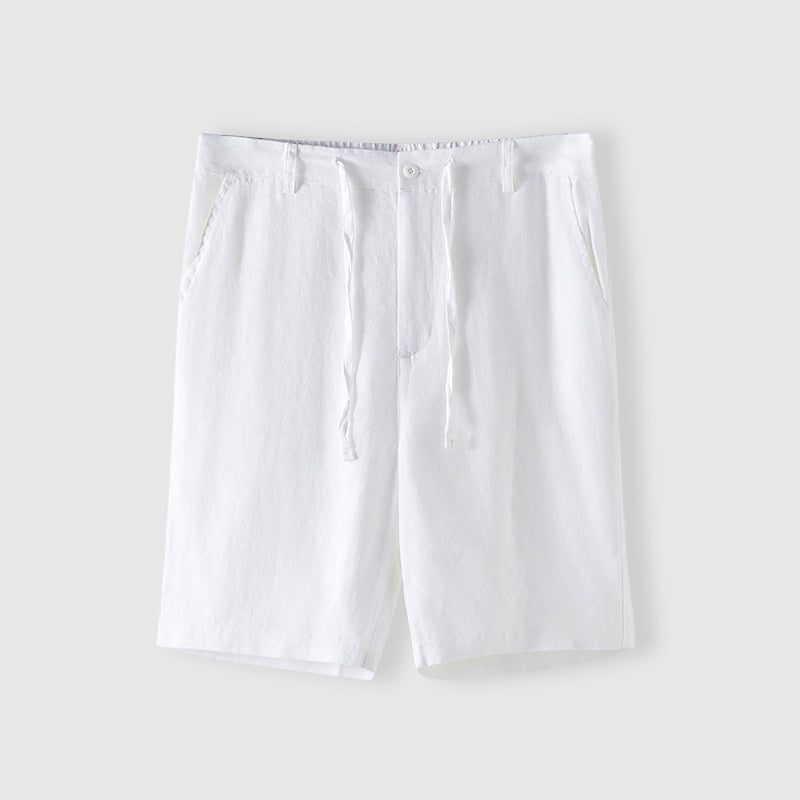 Højkvalitets Linned Shorts
