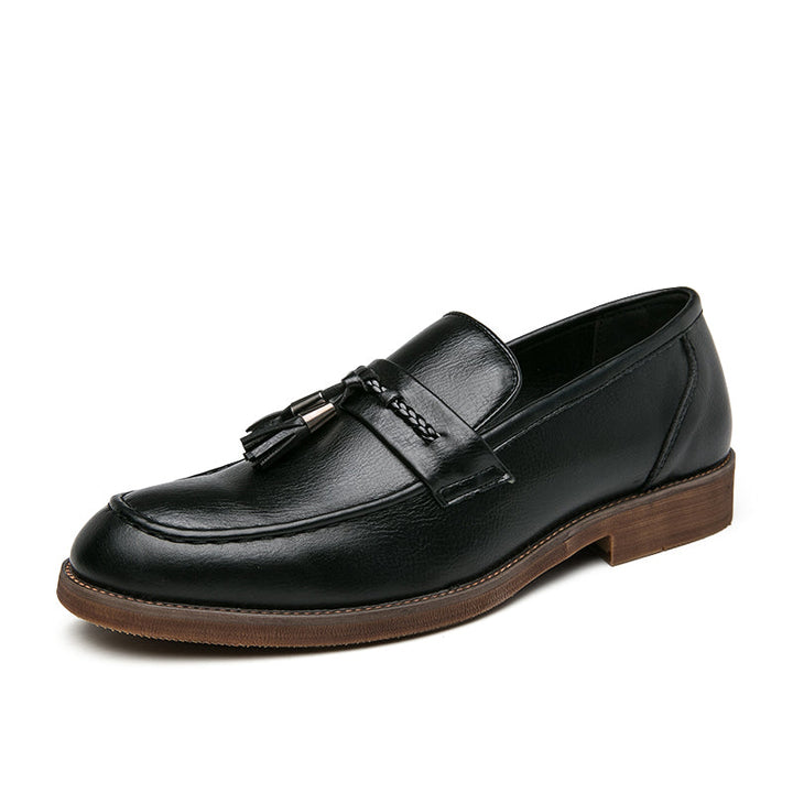 Læder Tassel Loafers