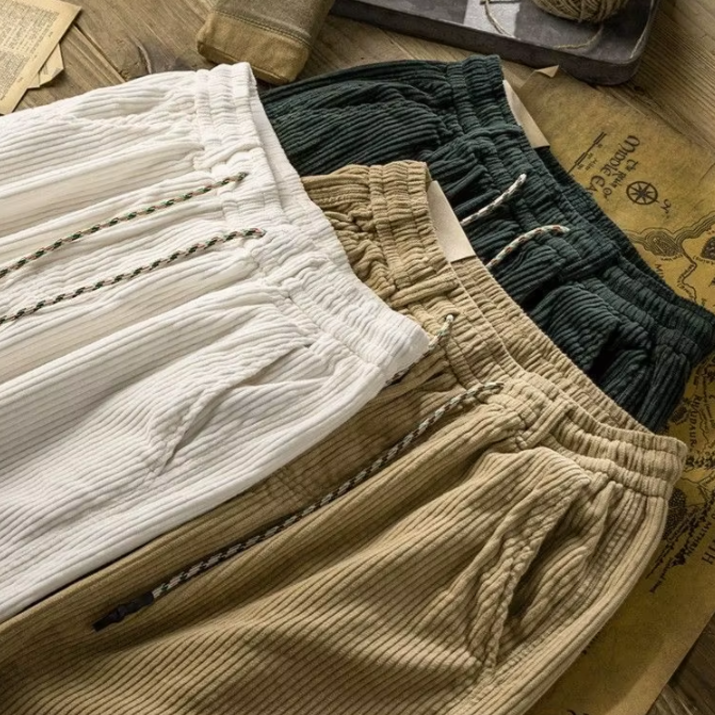 Elegant Corduroy Shorts