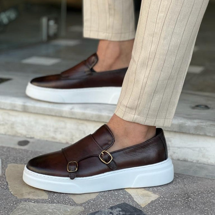 Slip-On Læder Loafers