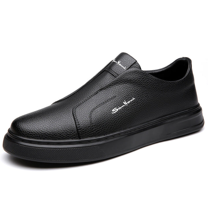 Læder Slip-On Sko
