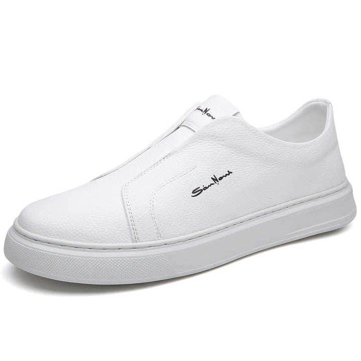 Læder Slip-On Sko