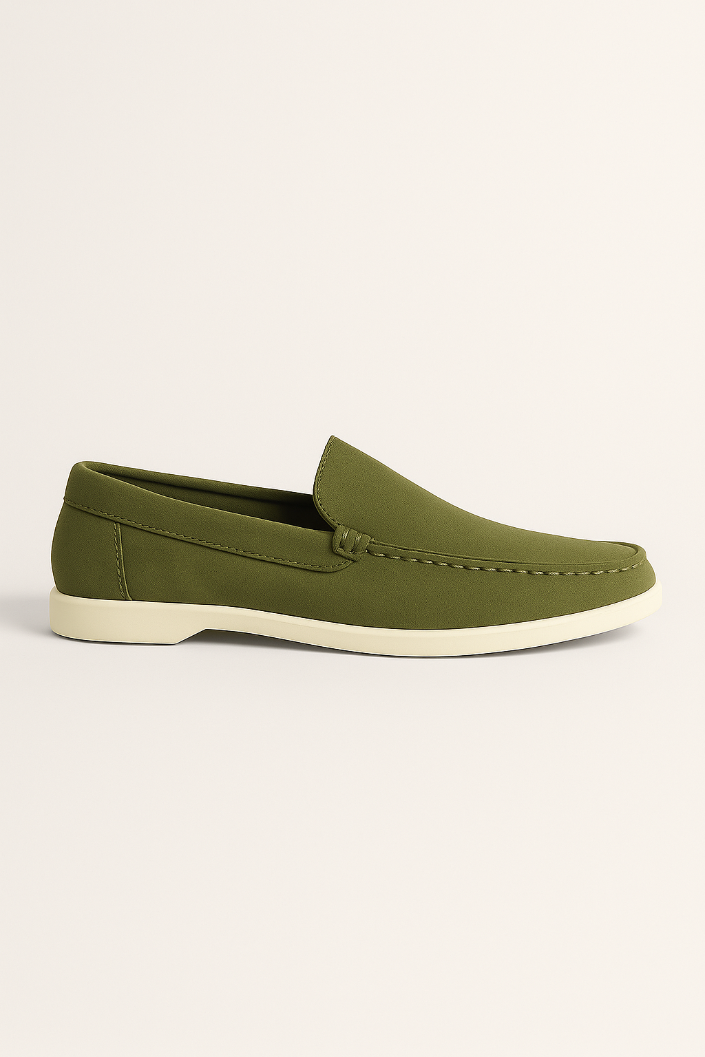 Casual Herreloafers – Olivengrøn