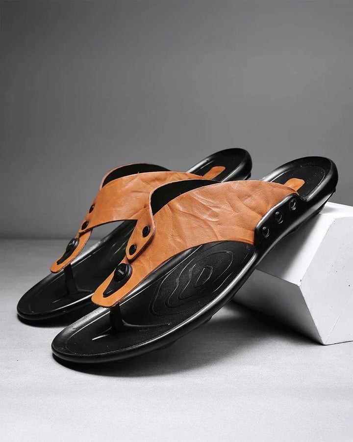 Elegante Lædersandaler