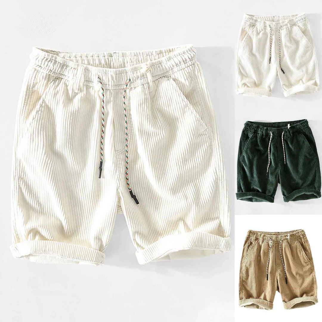Elegant Corduroy Shorts