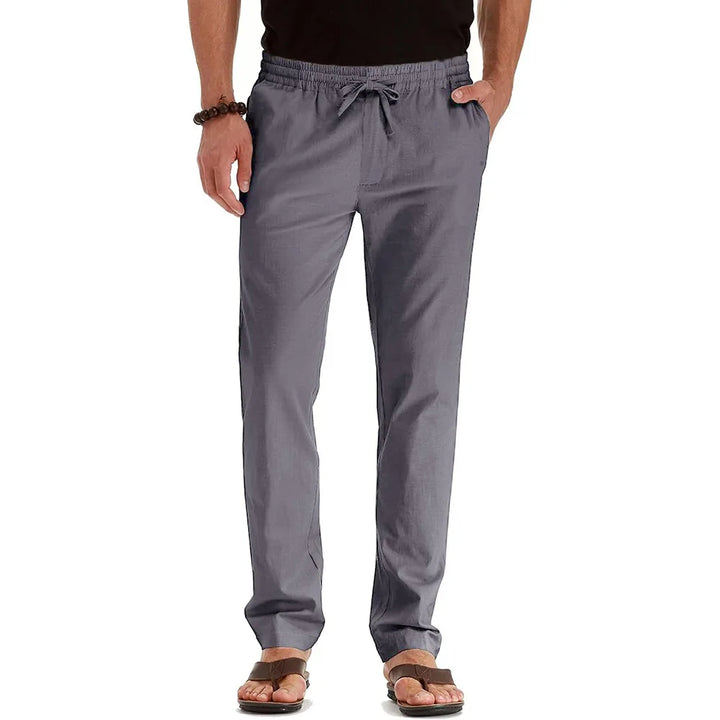 Bomulds-linned Bukser