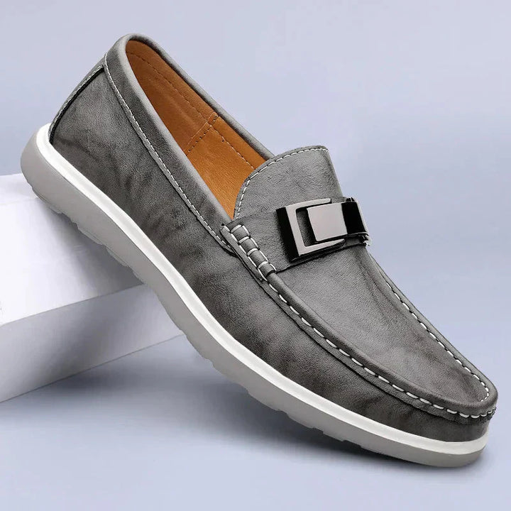 Luksus Læder Loafers