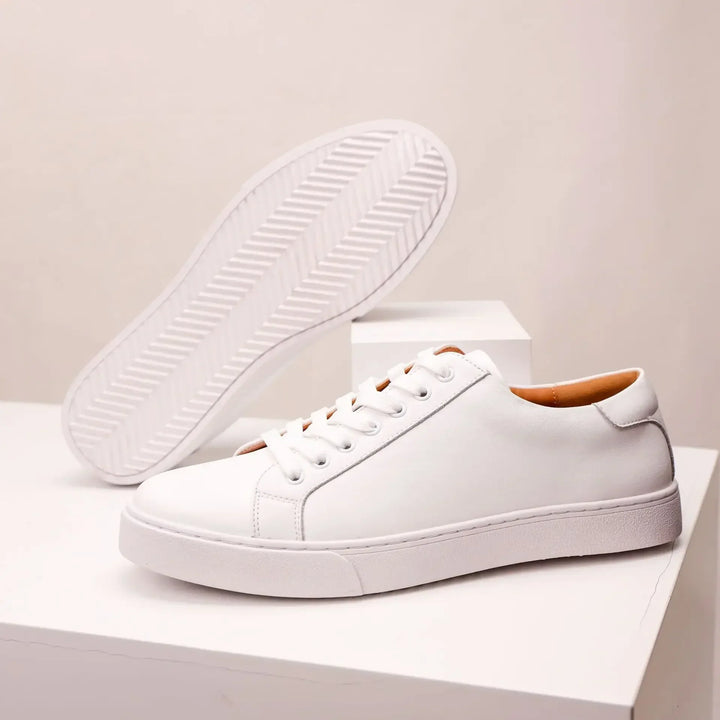 Ægte Læder Sneakers