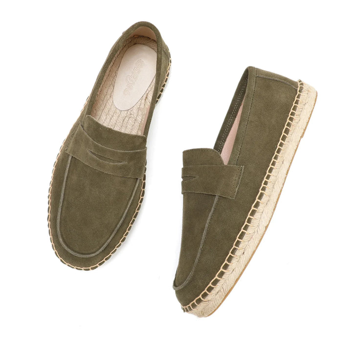 Elegant Suede Espadrillos
