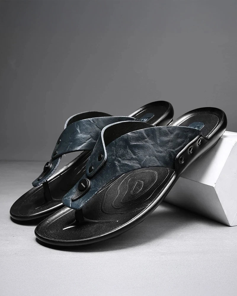 Elegante Lædersandaler