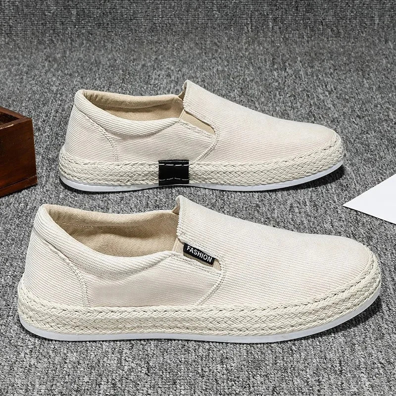 Elegant Canvas Slip-On Sko