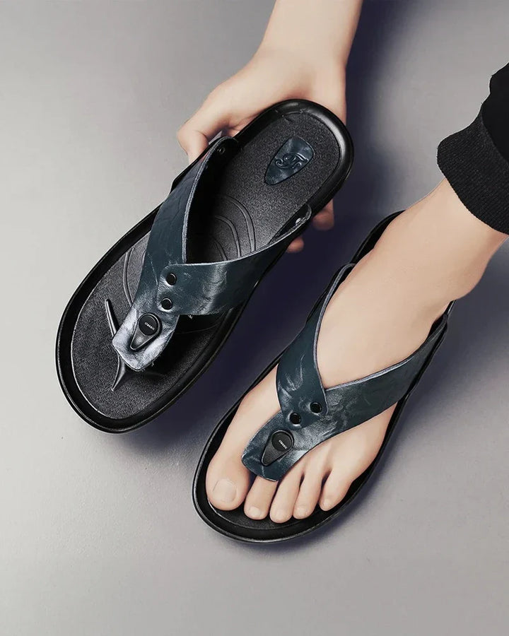 Elegante Lædersandaler