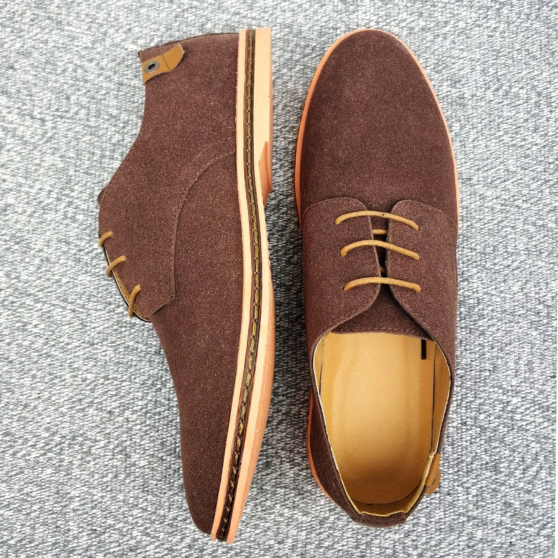 Oxford Suede Forretningssko