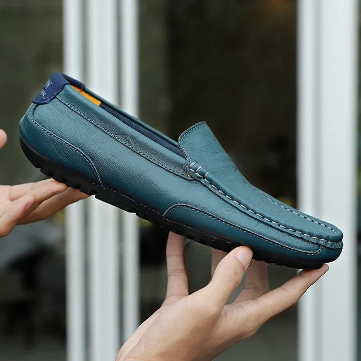 Vintage Læder Loafers