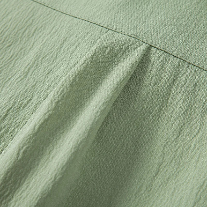 Elegant Åndbar Sommer Skjorte