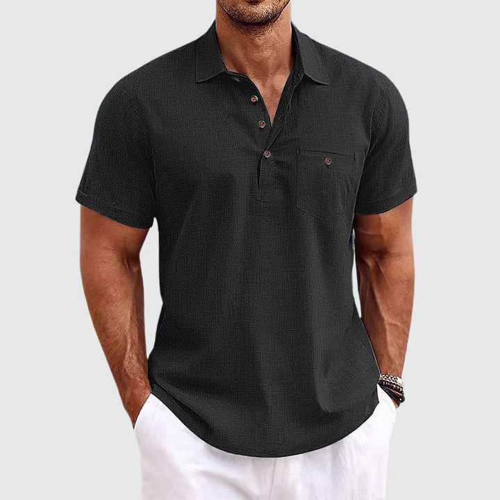 Linned Polo T-shirt