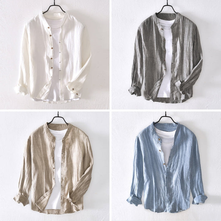 Barcelona Linned Skjorte