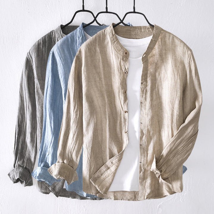 Barcelona Linned Skjorte