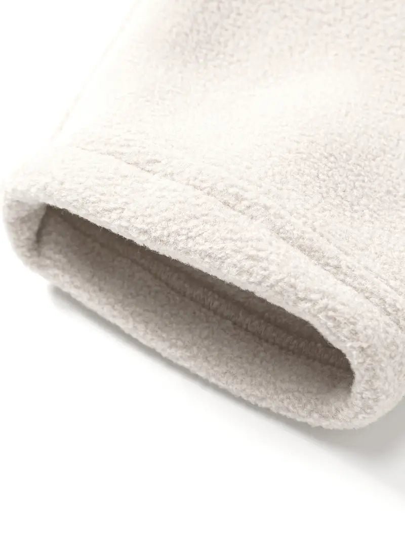 Langærmet Zip Sweater