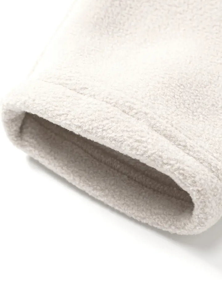 Langærmet Zip Sweater