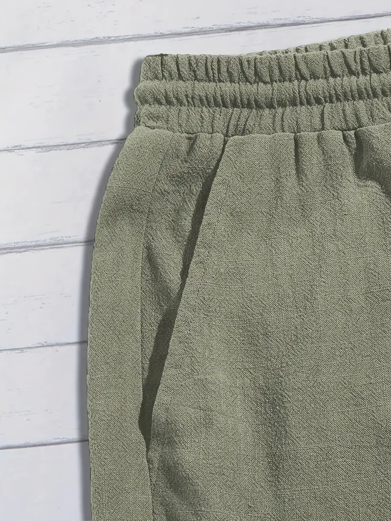 Casual Linned Shorts