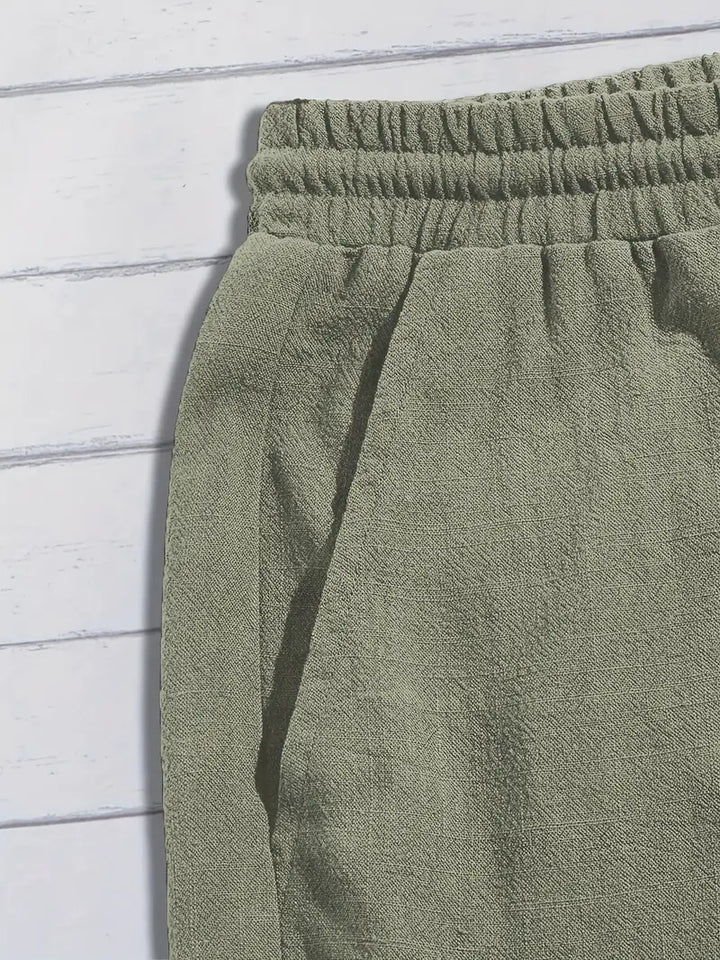 Casual Linned Shorts