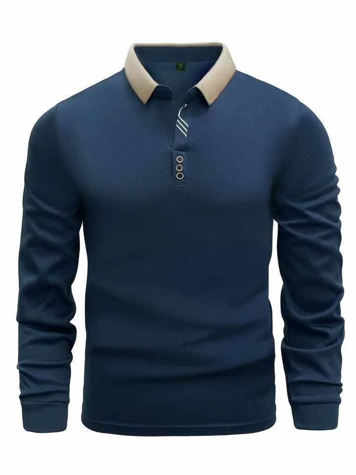 Letvægts Polo Sweater