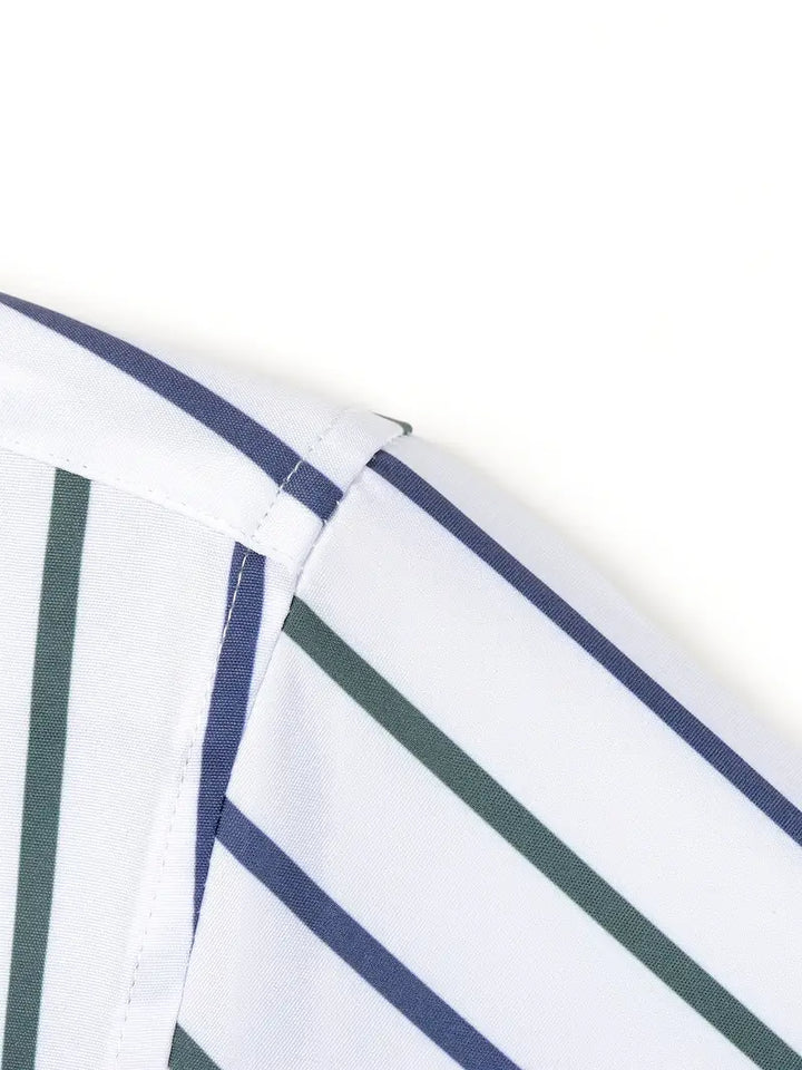 Chic Stribet Skjorte