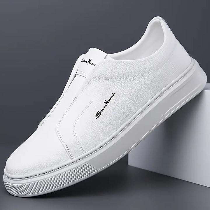 Læder Slip-On Sko