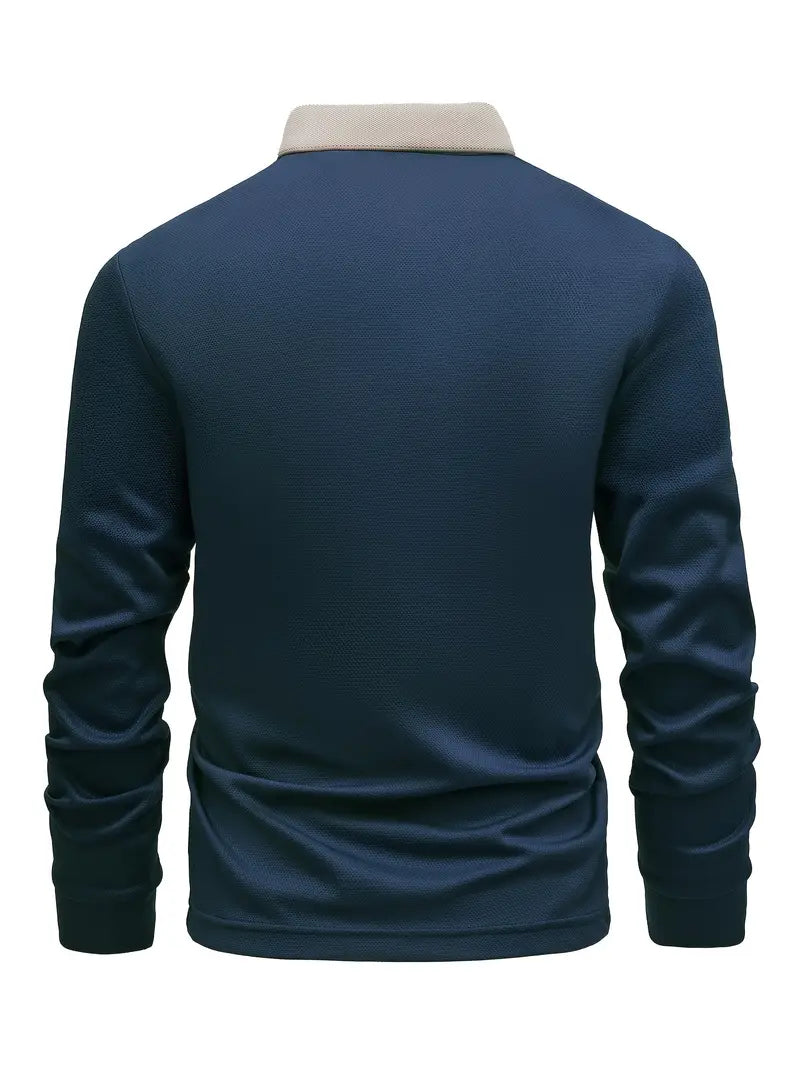 Letvægts Polo Sweater