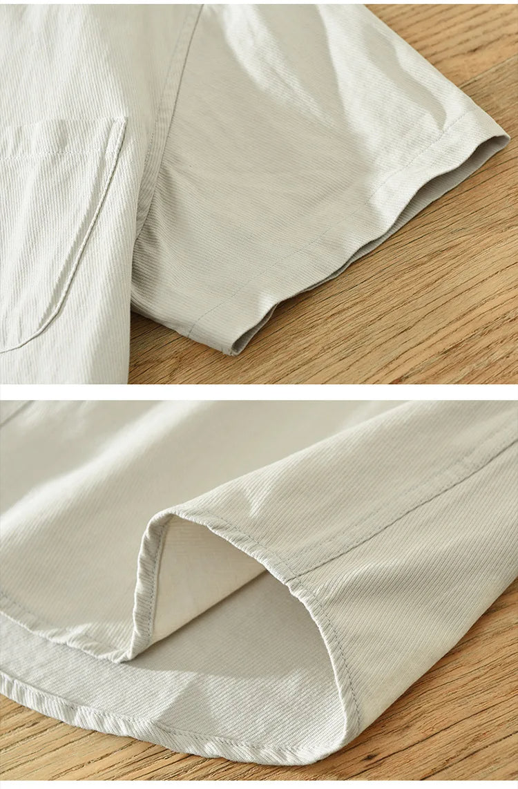 Kortærmet Bomulds skjorte