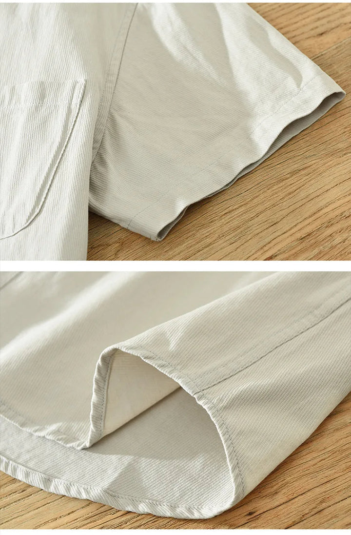 Kortærmet Bomulds skjorte