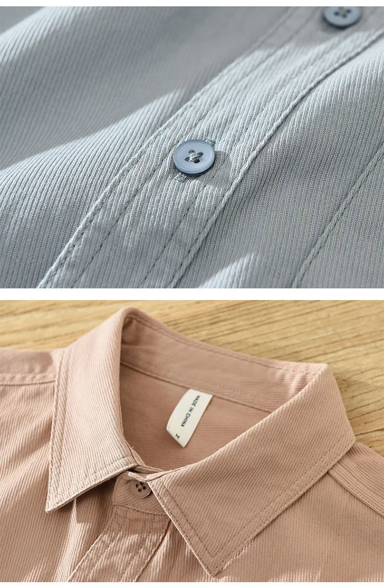 Kortærmet Bomulds skjorte