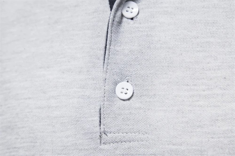 Casual Langærmet Polo Shirt