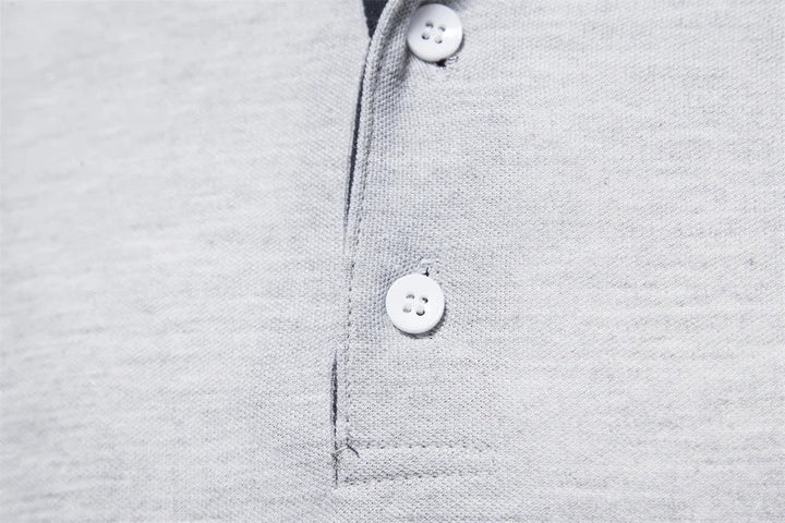 Casual Langærmet Polo Shirt