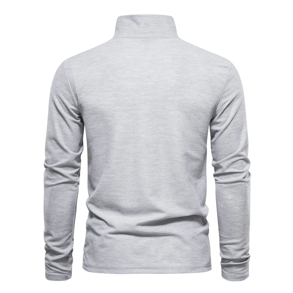 Casual Langærmet Polo Shirt