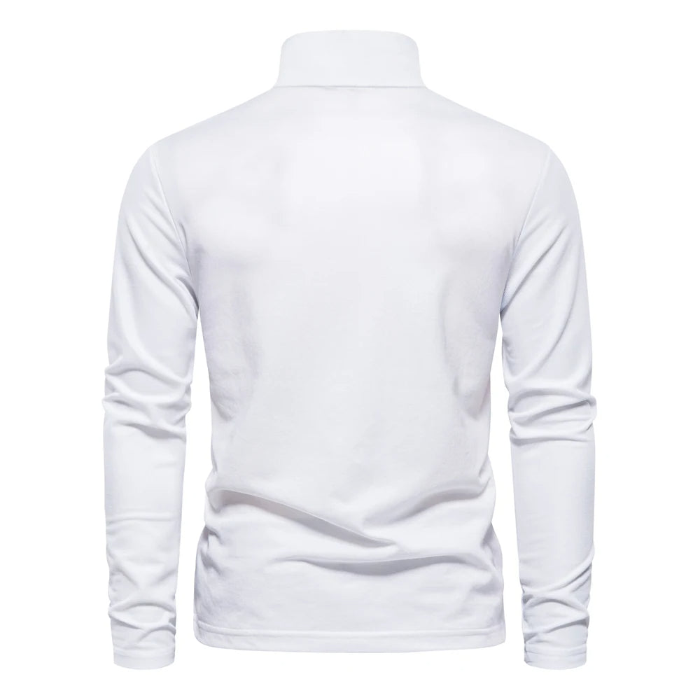Casual Langærmet Polo Shirt