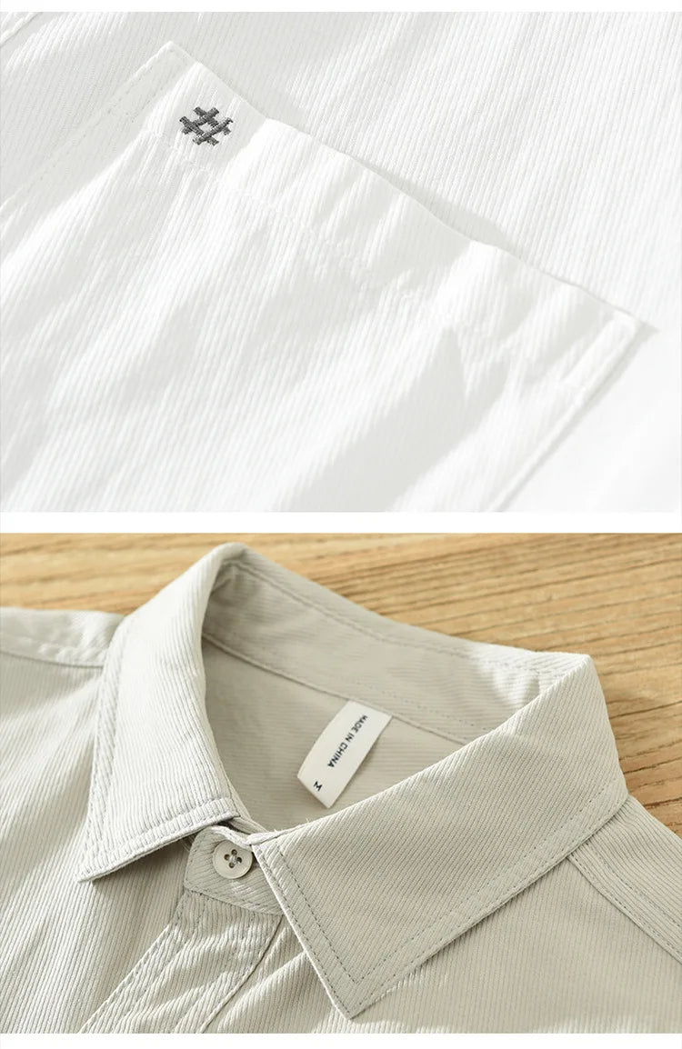 Kortærmet Bomulds skjorte